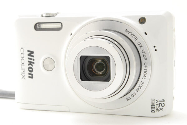 【MINT- BOXED】Nikon COOLPIX S6900 16.0MP White Compact Digital Camera From JAPAN - Image 2
