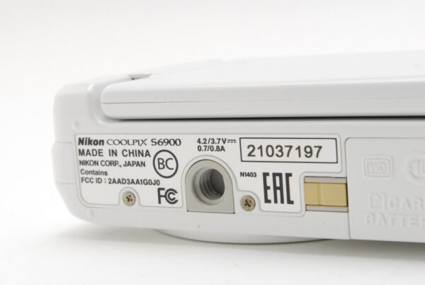【MINT- BOXED】Nikon COOLPIX S6900 16.0MP White Compact Digital Camera From JAPAN - Image 11