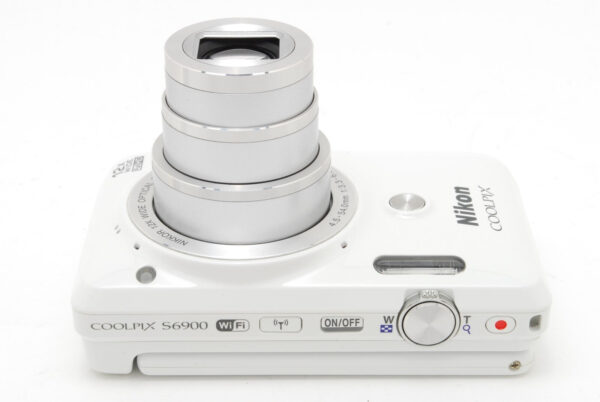 【MINT- BOXED】Nikon COOLPIX S6900 16.0MP White Compact Digital Camera From JAPAN - Image 5