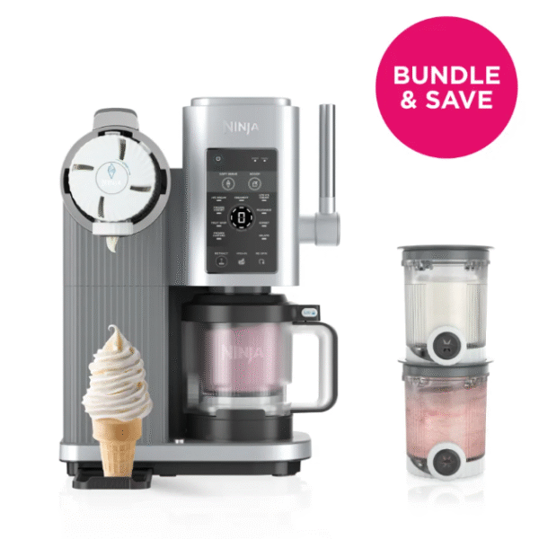 Ninja Swirl™ by CREAMi® Soft Serve & Ice Cream Machine With 2 Additional Pints - Image 3