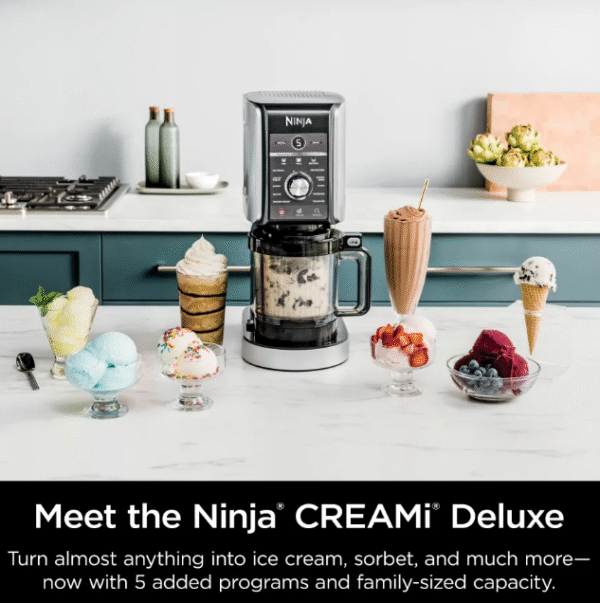 Ninja® CREAMi® XL Deluxe 11-in-1 Ice Cream and Frozen Treat Maker - Image 2