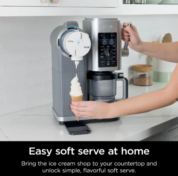 Ninja Swirl™ by CREAMi® Soft Serve & Ice Cream Machine With 2 Additional Pints - Image 4