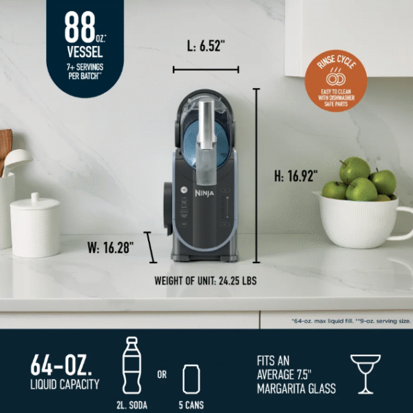 Ninja SLUSHi™ 88 oz. Professional Frozen Drink Maker - Image 5