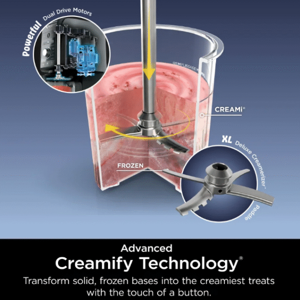 Ninja® CREAMi® XL Deluxe 11-in-1 Ice Cream and Frozen Treat Maker - Image 4