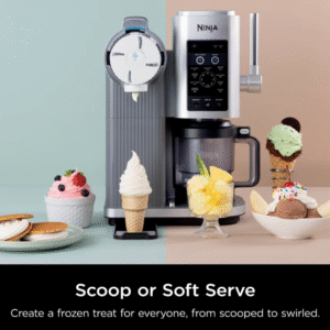 Ninja Swirl™ by CREAMi® Soft Serve & Ice Cream Machine With 2 Additional Pints