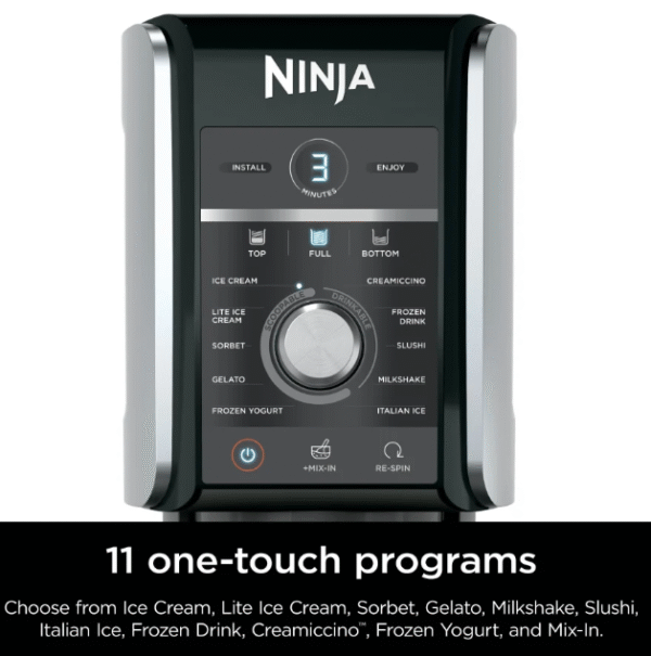 Ninja® CREAMi® XL Deluxe 11-in-1 Ice Cream and Frozen Treat Maker - Image 9