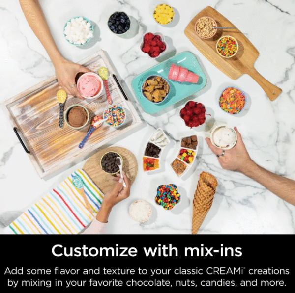 Ninja Swirl™ by CREAMi® Soft Serve & Ice Cream Machine With 2 Additional Pints - Image 9