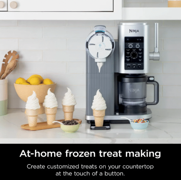 Ninja Swirl™ by CREAMi® Soft Serve & Ice Cream Machine With 2 Additional Pints - Image 10