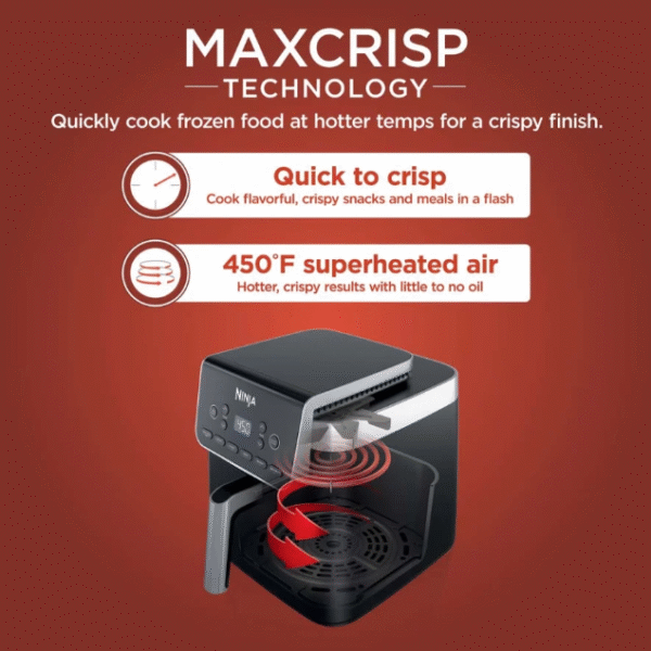 Ninja® Air Fryer Pro XL 6-in-1 with Ninja ProChef™ Wireless Thermometer - Image 9