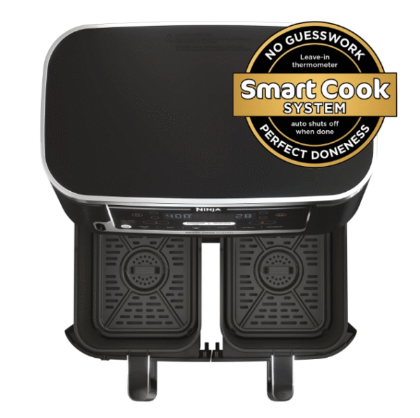 Ninja® Foodi® 6-in-1 Smart 10-qt. 2-Basket Air Fryer - Image 5